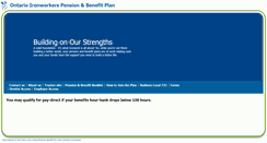 Desktop Screenshot of ontarioironworkers.com